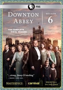 Downton Abbey. Season 6 [DVD videorecording] / written and created by Julian Fellowes ; producer, Chris Croucher ; executive producer, Gareth Neame ; executive producer, Nigel Marchant ; executive producer, Julian Fellowes ; executive producer, Liz Trubridge ; executive producer for Masterpiece, Rebecca Eaton and Susanne Simpson ; a Carnival Films production ; a Carnival/Masterpiece co-production ; Carnival Film & Television Limited.